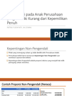 5 - AKL Konsolidasi Anak Perusahaan TDK Dimiliki Penuh