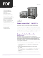 Extremeswitching™ VDX 8770: Designed For The Most Demanding Environments