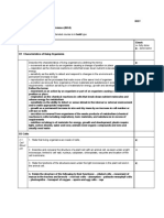 IGCSE Coordinated Science Syllabus Checklist