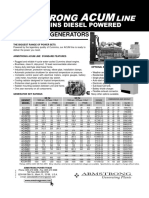 40 - 1500 KW GENERATORS: The Biggest Range of Power Sets