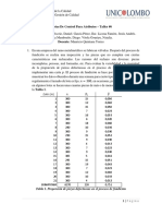 Taller 6. Cartas de Control para Atributos