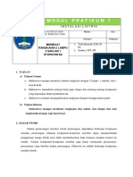 Modul Membuat Rangkaian 2 Lampu 2 Saklar 1 Stop Kontak