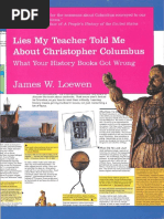 Lies My Teacher Told Me About Christopher Columbus