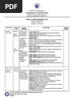 Weekly Home Learning Plan Week 2