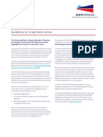 Bulletin: Guidance On Snap-Back Zones