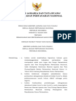 Permen ATR KBPN No. 21 Tahun 2020 Tentang PENANGANAN DAN PENYELESAIAN KASUS PERTANAHAN