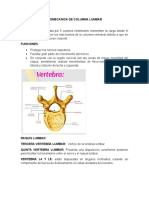 Biomecanica de Columna Lumbar