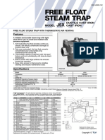 Free Float Steam Trap: Model Ductile Cast Iron Cast Iron