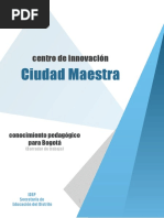 Documento Basico Ciudad Maestra Jaime Parra