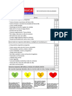 Test de Estilos de Vida Saludables