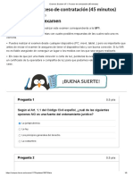 Examen - Examen UF1. Proceso de Contratación (45 Minutos) SOLUCION