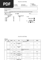 Plan de Auditoría Ensamble de Plantas