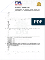 Latihan Soal Gerak Parabola