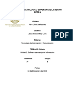 2.1 Software de Manejo de Informacion