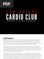 Sam Briggs - Cardio Club