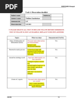 Task 4 - Observation checklist-MUST COMPLETE AND SUBMIT