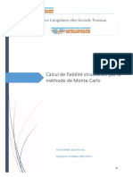 Reflexion Strategique - Calcul de Fiabilité Structurale Par La Méthode de Monte Carlo