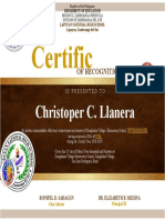 Editable Certificate