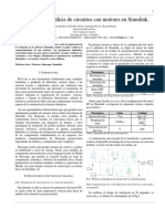 Simulación y Análisis de Circuitos Con Motores en Simulink.