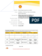 K2S-CWS230907-GEN-BA6070-00007 - A01 - Work Method Statement For The Installation of 8mva Transfomer