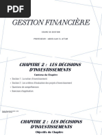 Gestion Financière - Chapitre 2