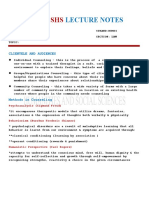 Stec - SHS: Lecture Notes