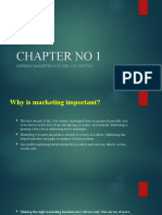 Chapter No 1: Defining Marketing For The 21St Century