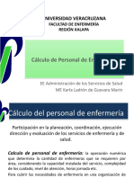 Calculo de Personal de Enfermeria