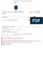 Examen A Título de Cálculo 3 20B - Calculo 3 2020B, Section Grupo 4, Fall 2020 - WebAssign