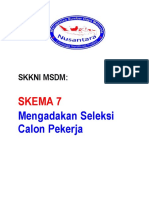 Skema 7. Seleksi