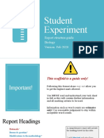 Student Experiment Scaffold Amended 2020