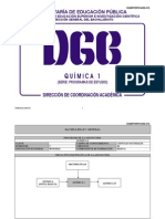 Quimica I (SEP DGB México Bachillerato)