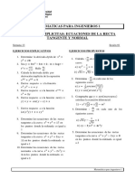 Lista de Ejercicios Semana 13 Sesion 1