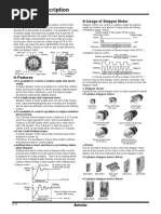 Technical Description: Usage of Stepper Motor