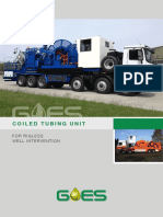 Coiled Tubing Unit: For Rigless Well Intervention