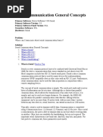 Serial Communication General Concepts