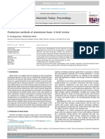 Production Methods of Aluminium Foam A Brief Review