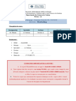 Sujet Exam Ratt S4 Marketing L2 Gestion Section A (Otmani)