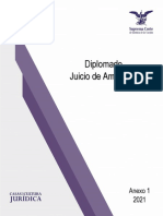 Convocatoria Diplomado Juicio Amparo CCJ 2021