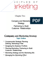 Chapter Two: Company and Marketing Strategy Partnering To Build Customer Relationships