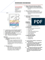 Newborn Disorders - : Small For Gestational Age (Sga) Newborn