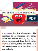 Patterns and Sequences