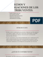 Derechos y Obligaciones de Los Contribuyentes EXPO