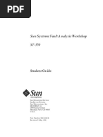 ST350 - Sun Systems Fault Analysis Workshop - SG - 0596