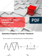 Hilbert Transformer: Dr. Salahedin Rehan