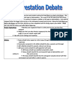 Deforestation Debate 2