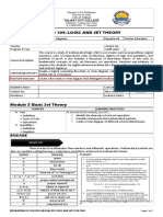 MODULE 5 Logic and Set Theory