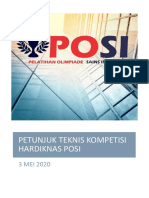 Petunjuk Teknis Kompetisi Hardiknas Posi