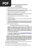 Documentos para DCC Ou Dae de Taxa Florestal Mais de 300 M