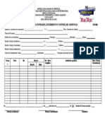 MS-006 Formato Asistencia